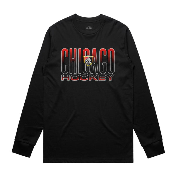 CHICAGO HOCKEY LONG SLEEVE TEE